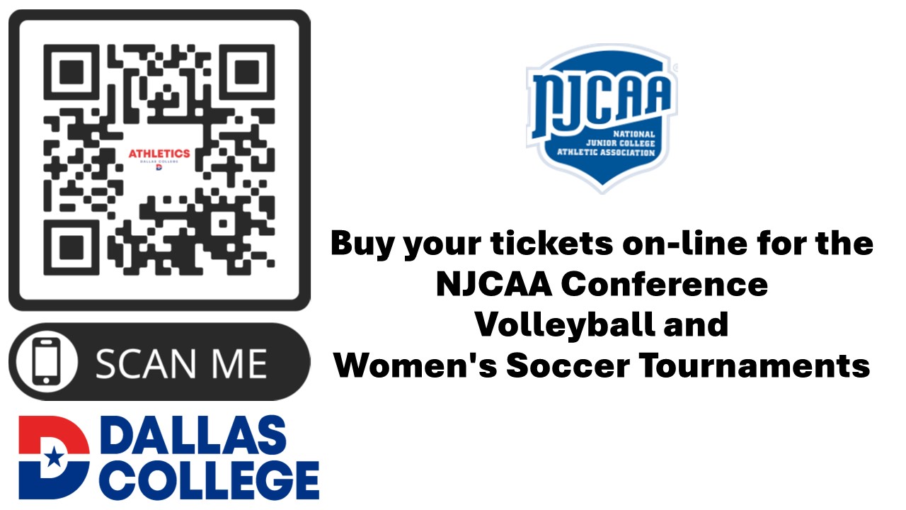 NJCAA South District Tournament Tickets Available Via QR Code