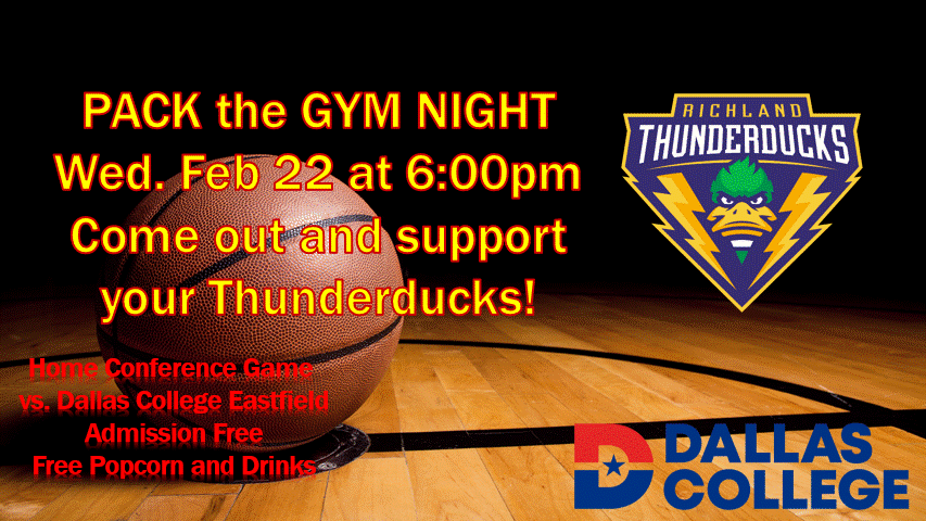 Pack the Gym Night Set for Feb. 22