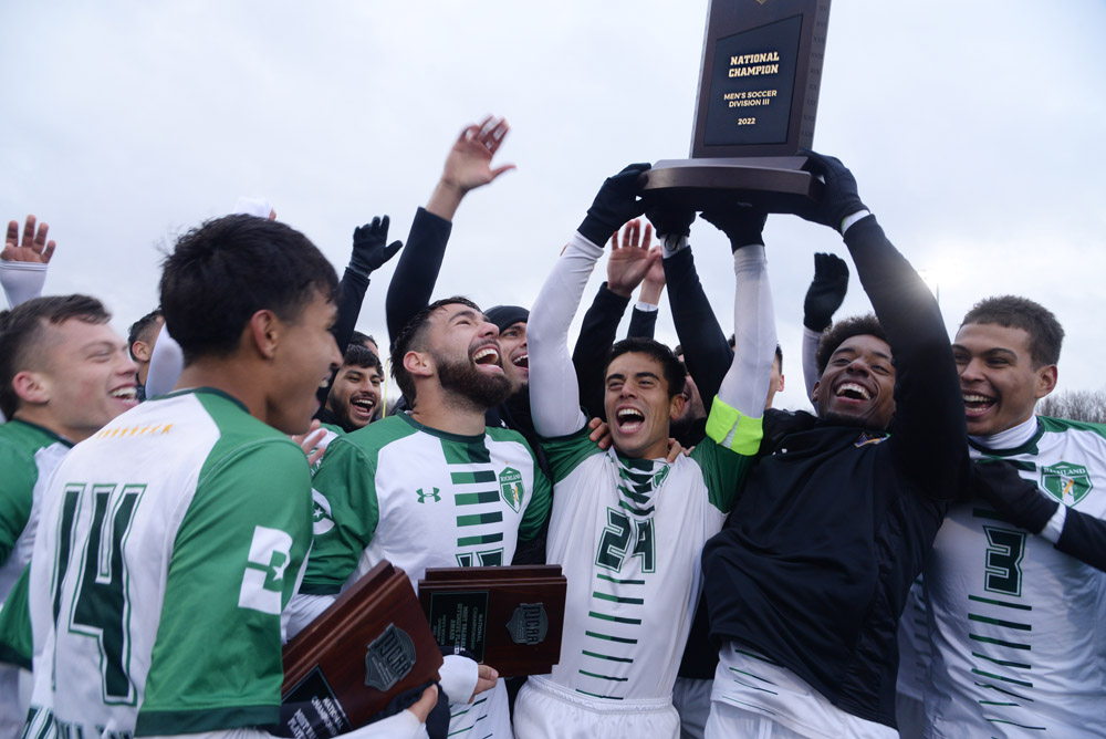 Dallas College Richland men's soccer team won its fifth straight NJCAA DIII national title. 