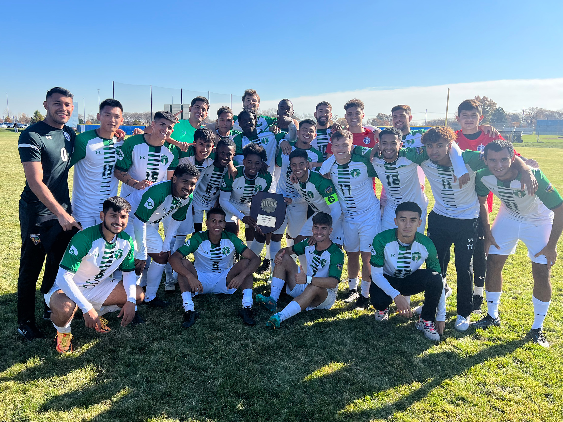 Dallas College Richland men's soccer team won the NJCAA DIII Midwest Region championship, and will advance to the national tournament in New York Nov. 9-13, in an attempt to defend their national title. 