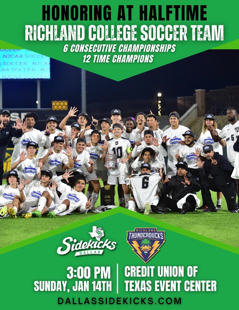 Richland Men's Soccer to be Honored Sunday