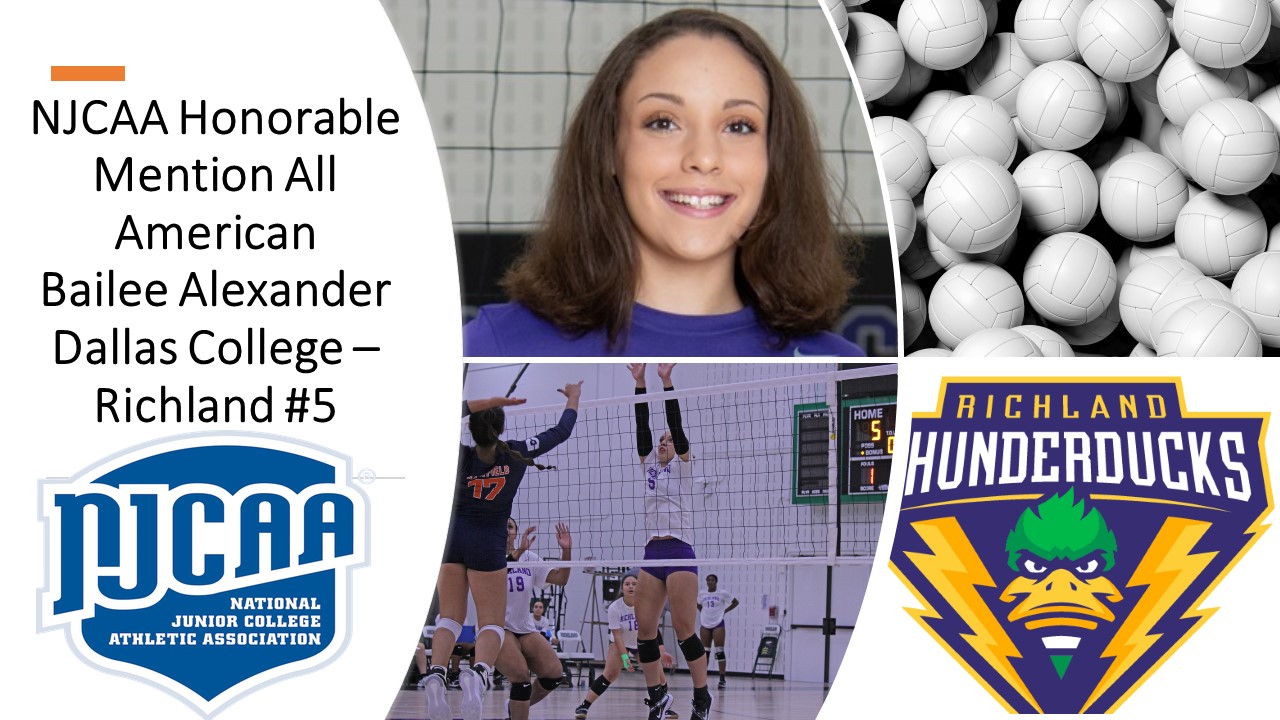 Alexander Named NJCAA DIII Honorable Mention All-American